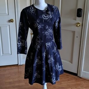 GAP floral pleated dress